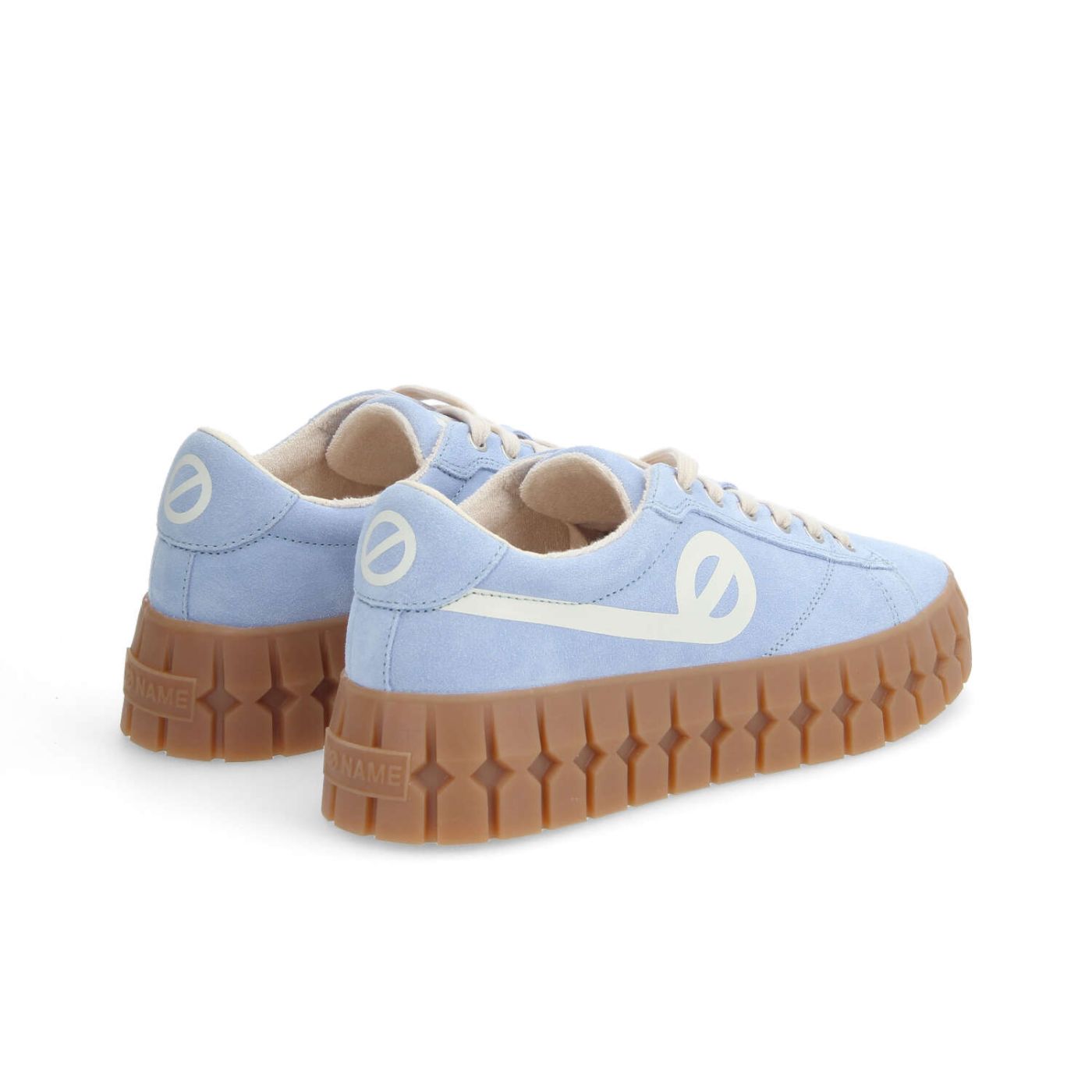 PLAY SNEAKER W - SUEDE/PRINT - BLEU/BLANC CASSE